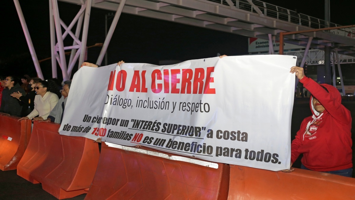 Bloquean Vía Atlixcáyotl en Puebla por eliminar vueltas a la izquierda | Agencia Enfoque