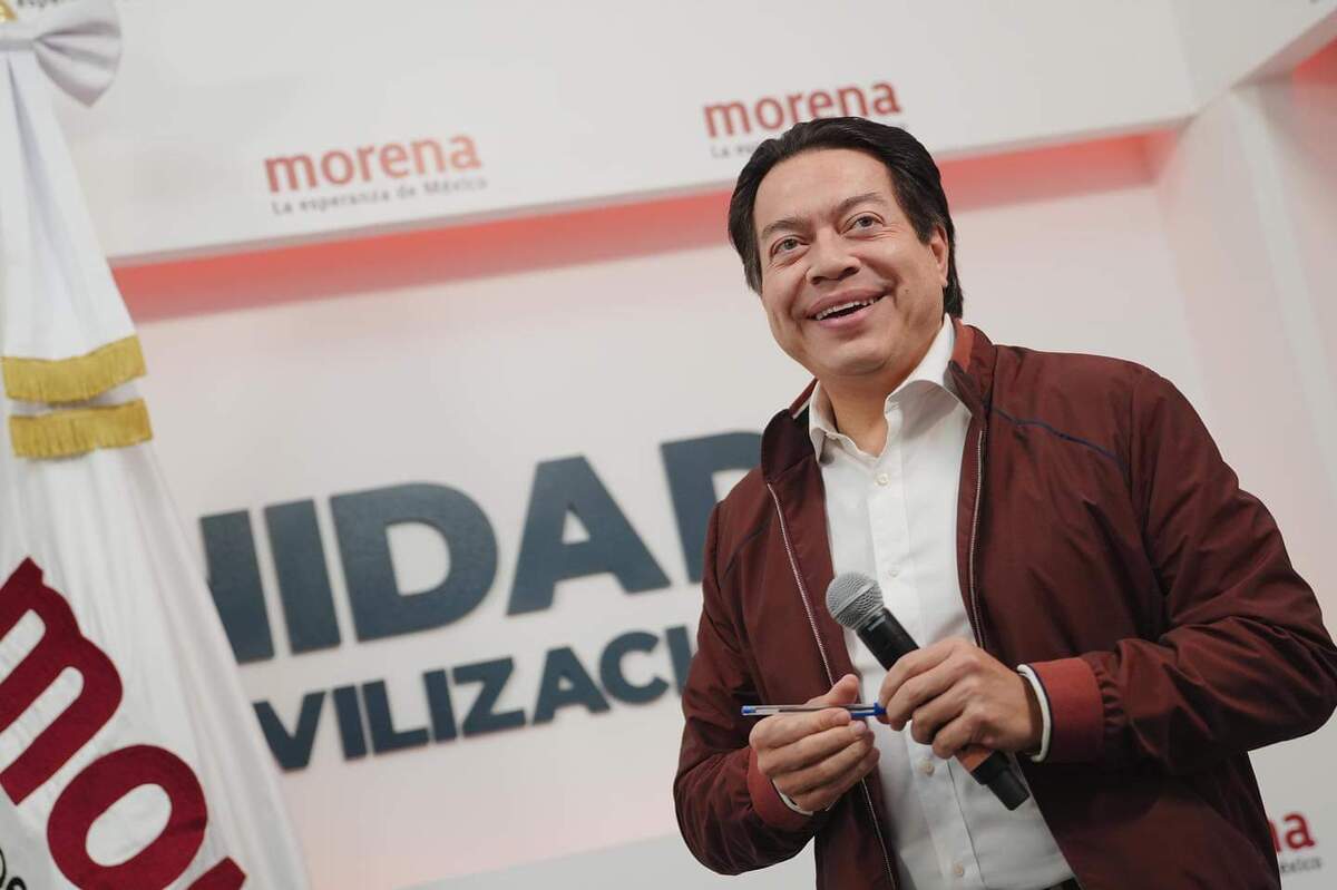 Mario Delgado, líder nacional de Morena. | Foto: Especial
