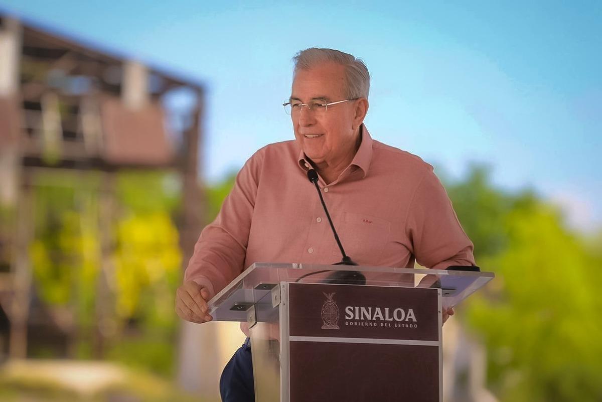 Rubén Rocha Moya, gobernador de Sinaloa. (Especial)