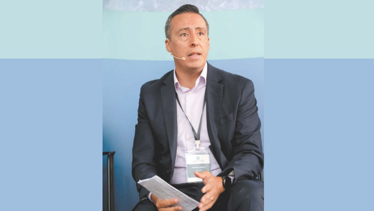 Santiago Aguilera, director de asuntos corporativos de Mondelēz Snaking México. Foto: (Javier Ríos)