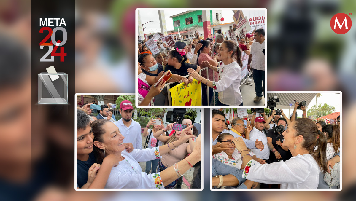 Sheinbaum realizó acto de precampaña en el municipio Ángel R. Cabada, Veracruz | José Antonio Belmont