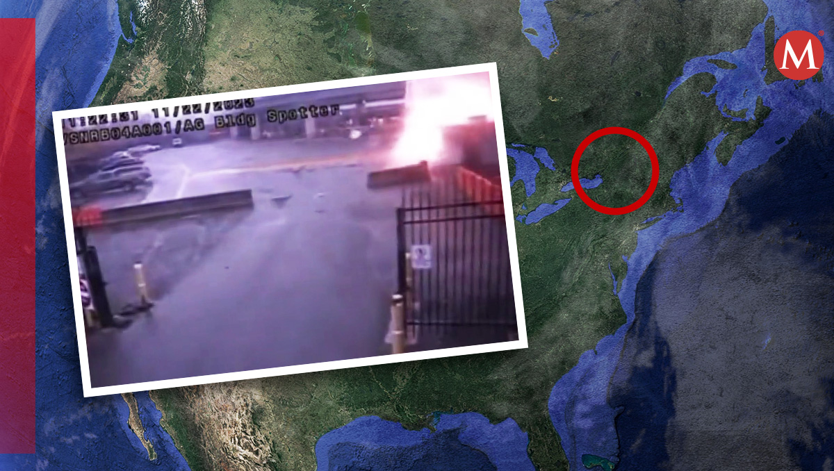 Cámaras de seguridad captaron el momento de la explosión | Especial