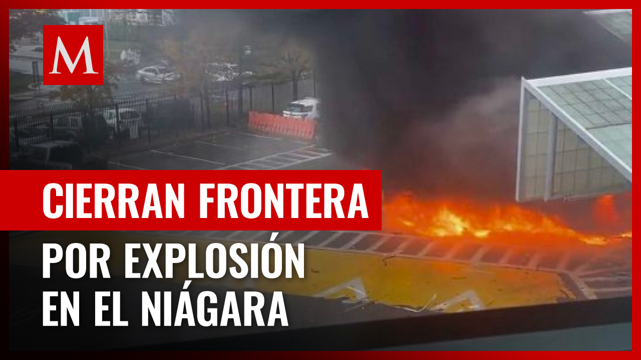 Cierran frontera de EU y Canadá por explosión en las cataratas del Niágara