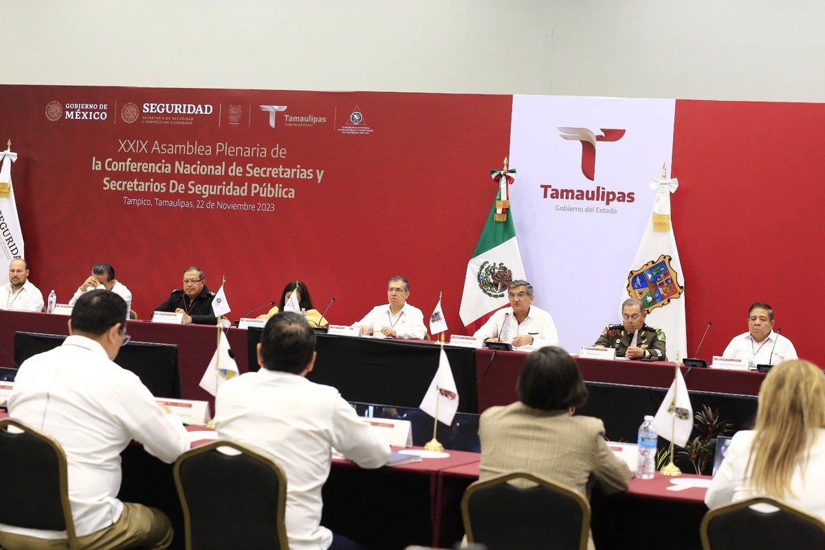 Conferencia de Secretarios de Seguridad Pública. (Especial)