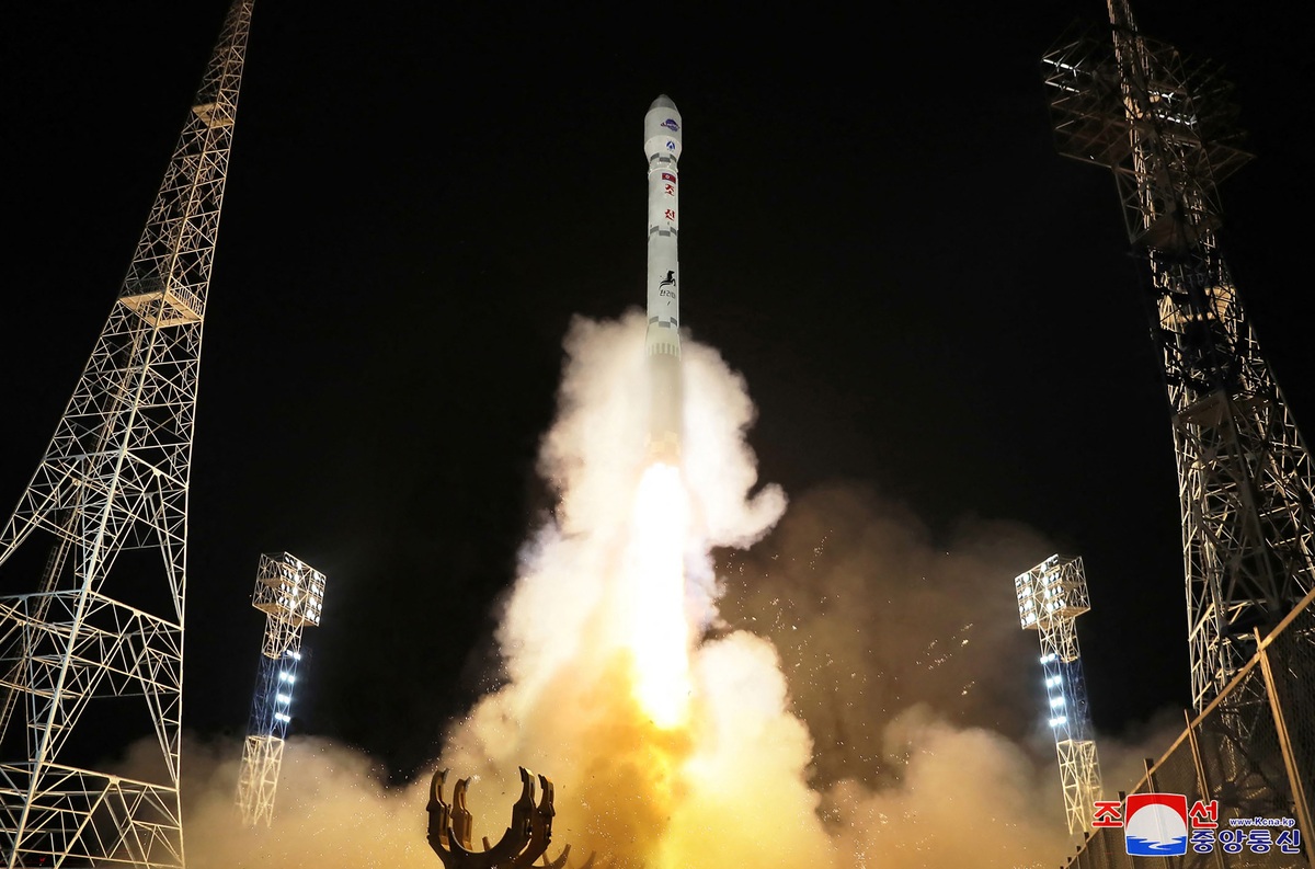 Corea del Norte puso en órbita el satélite Malligyong-1 | AFP