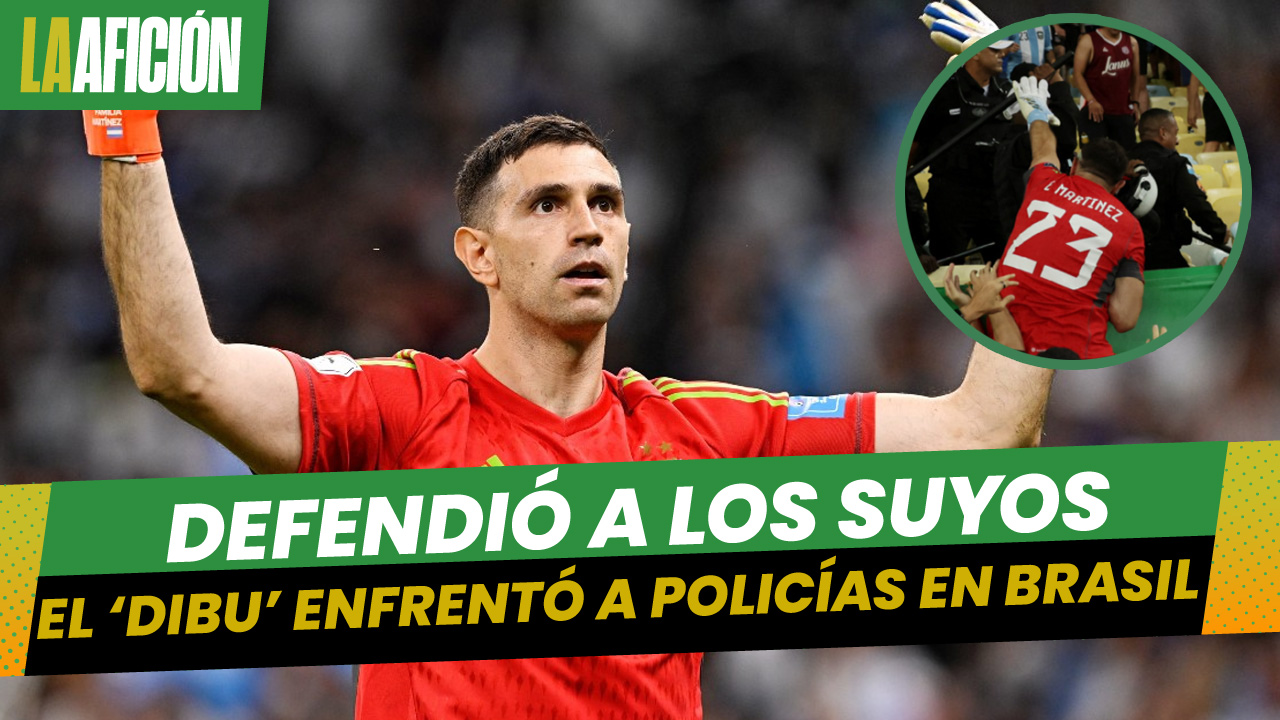 El 'Dibu' Martínez defendió a aficionados argentinos de la policía tras trifulca en el Maracaná