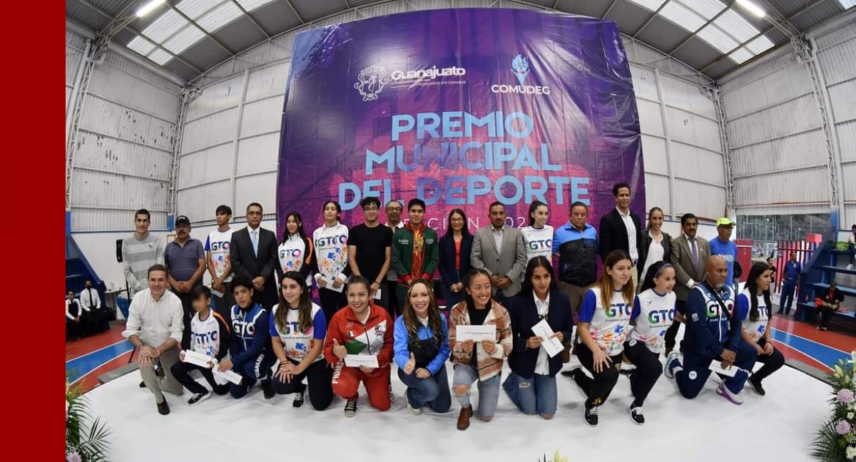Galardonan a deportistas de Guanajuato con el Premio Municipal del Deporte 2023 | Especial