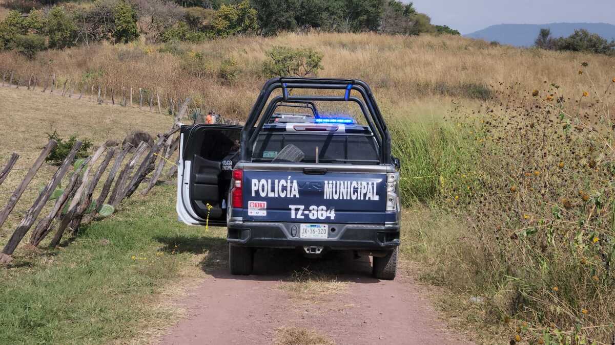 El hallazgo ocurrió en una brecha en el poblado de Buenavista. (Juan Carlos Munguía)