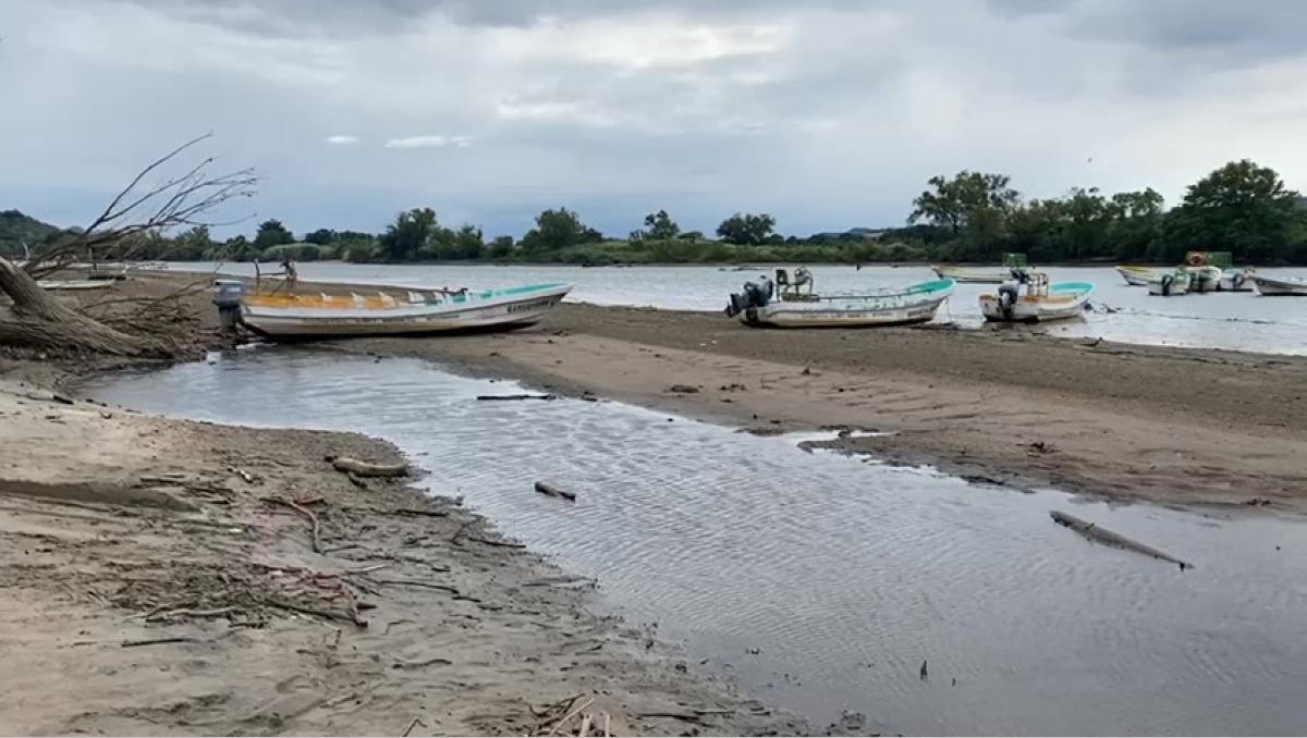 El nivel del río Grijalva volvió a descender en menos de una semana. | Especial