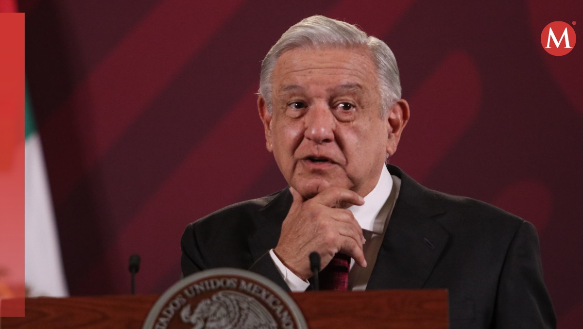 El presidente López Obrador en su conferencia mañanera en Palacio Nacional. | Cuartoscuro