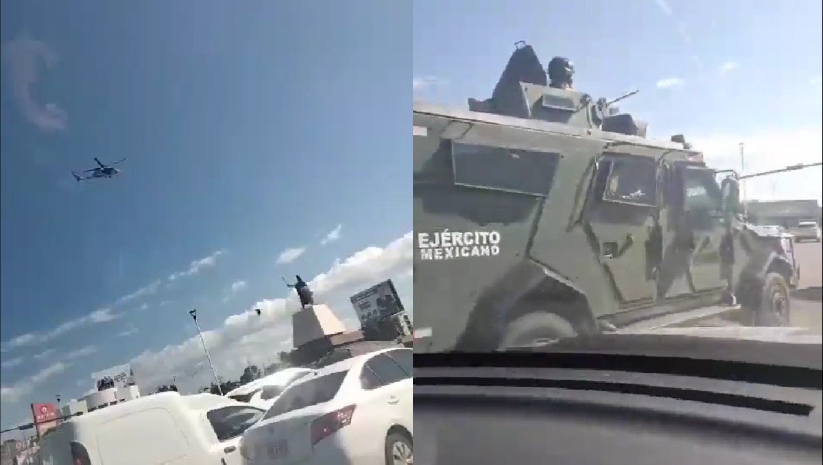Reportan operativo de Fuerzas Armadas en Culiacán. (Capturas)