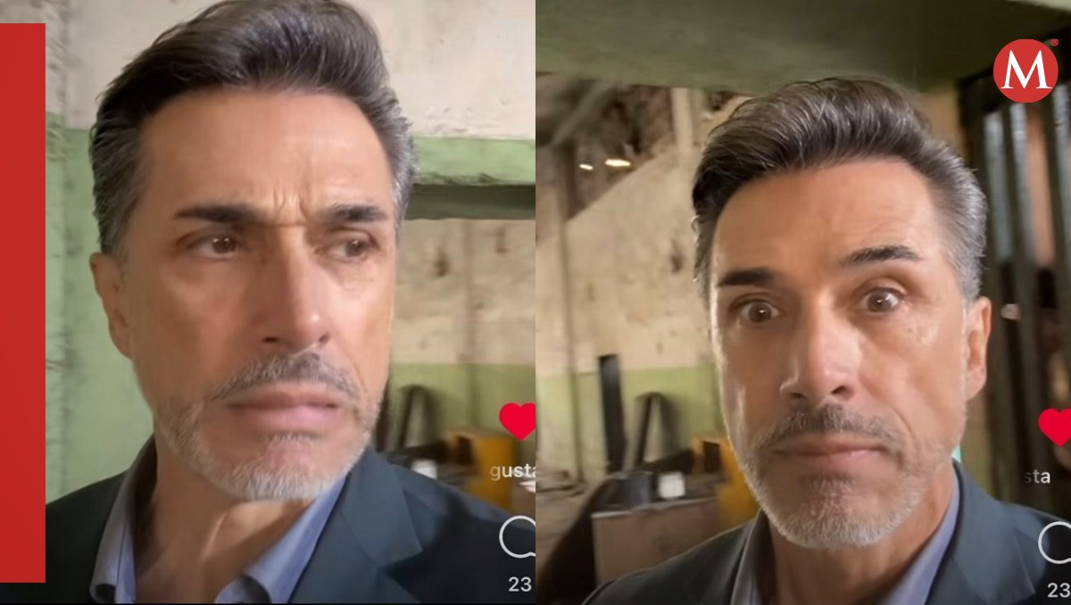 Sergio Mayer graba video en Iztapalapa