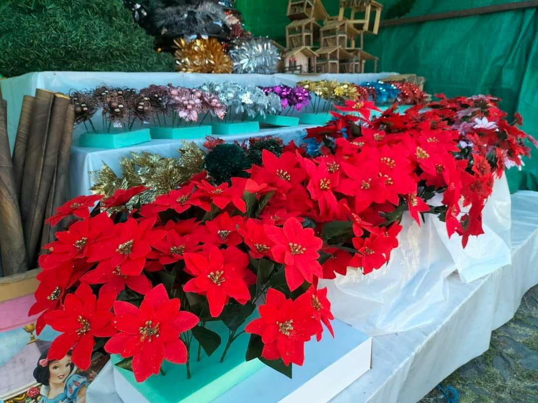 Tianguis navideño en Tlaquepaque. (Dalia Rojas)