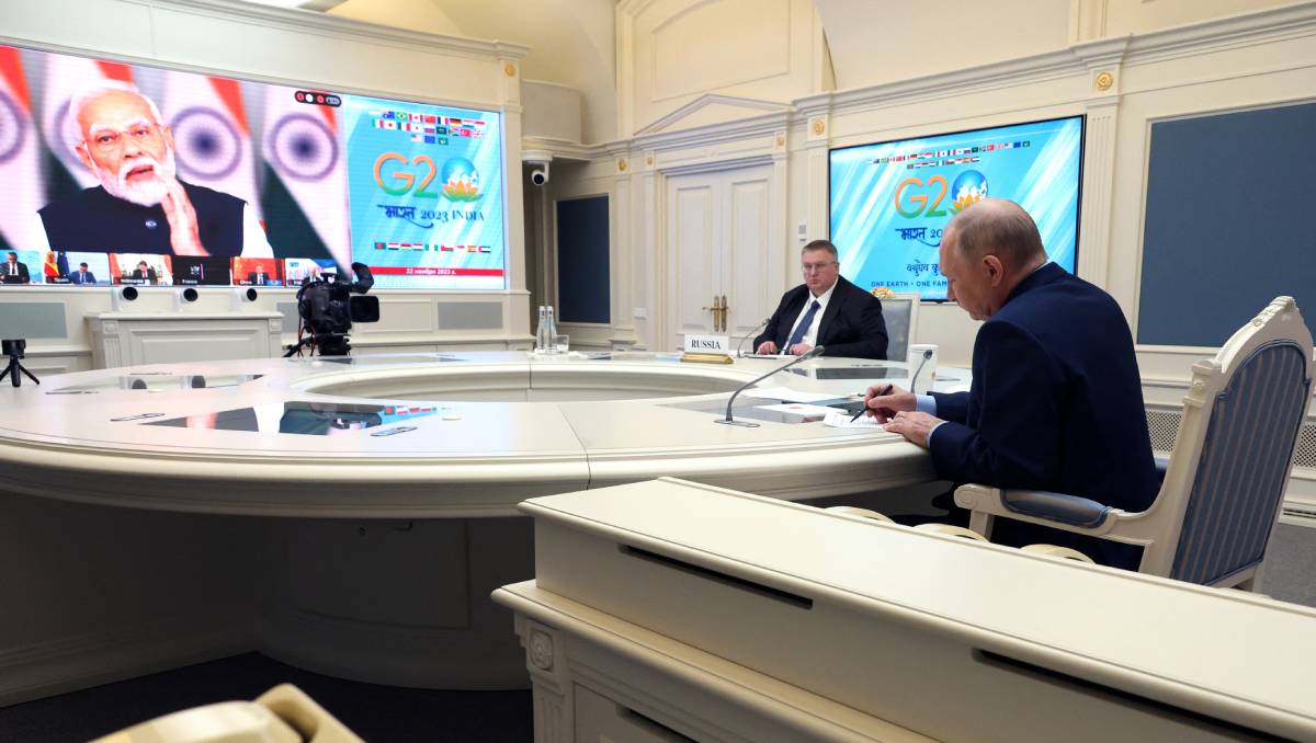 Vladimir Putin asiste por primera vez a un encuentro del G20 desde que invadió a Ucrania | AFP