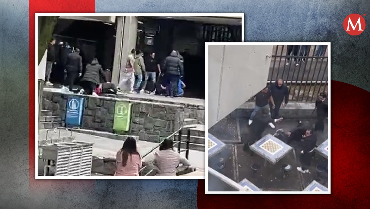 Los agresores se encuentran armados con palos y tubos. | Especial