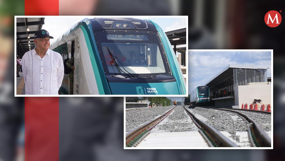 AMLO inauguró hoy el primer tramo del Tren Maya | Especial