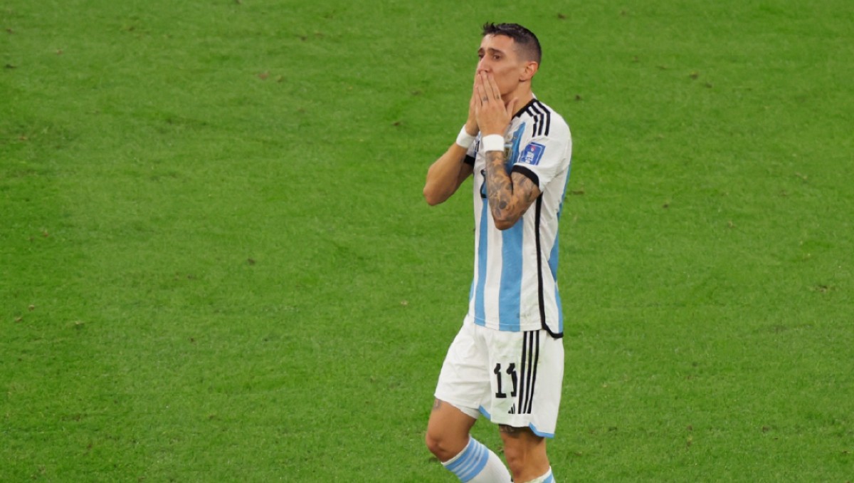Ángel di María dejará la selección de Argentina después de la Copa América 2024 (AFP)
