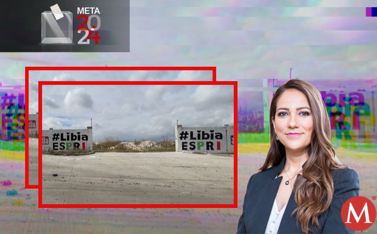 Aparecen bardas apoyando a Libia García y a coalición del PRI en Guanajuato | ESPECIAL