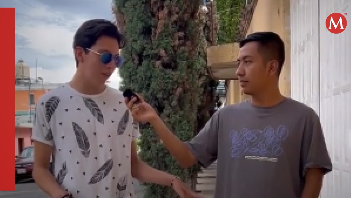 El joven fue entrevistado en TikTok (Captura)