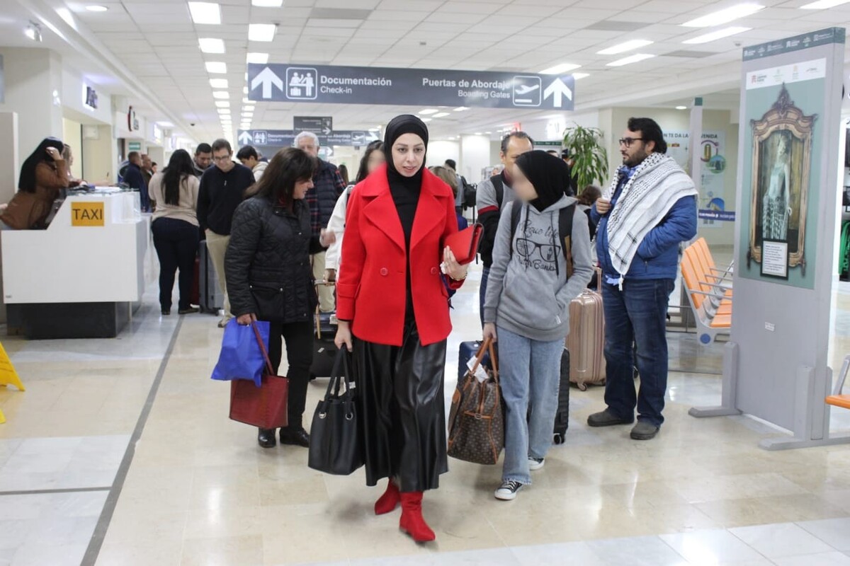 Familia palestina arriba a Torreón. | Roberto Amaya
