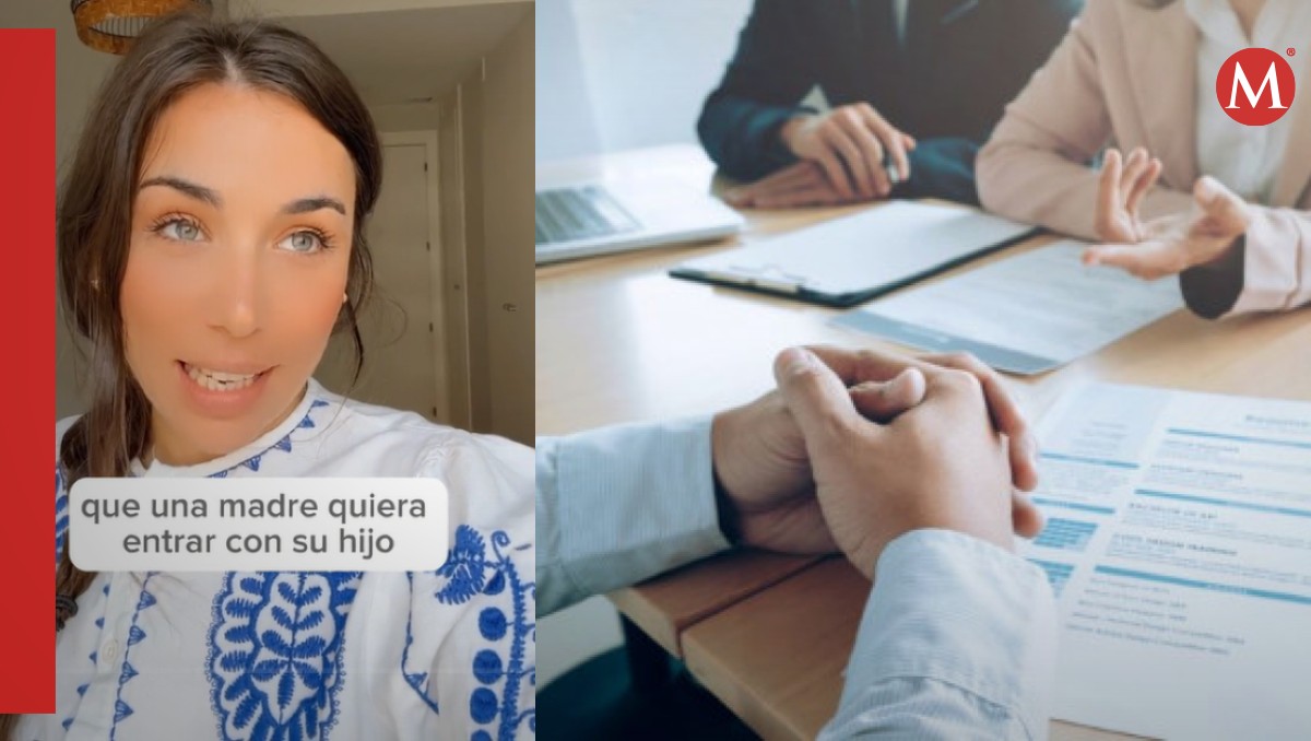 Mamá acompañó a su hijo a entrevista de trabajo | Especial