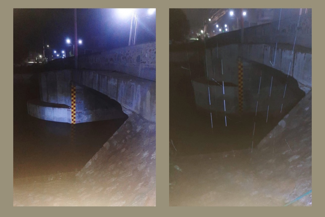 Los niveles del río Tula se han incrementado por las lluvias en el Valle de México. (Cortesía)