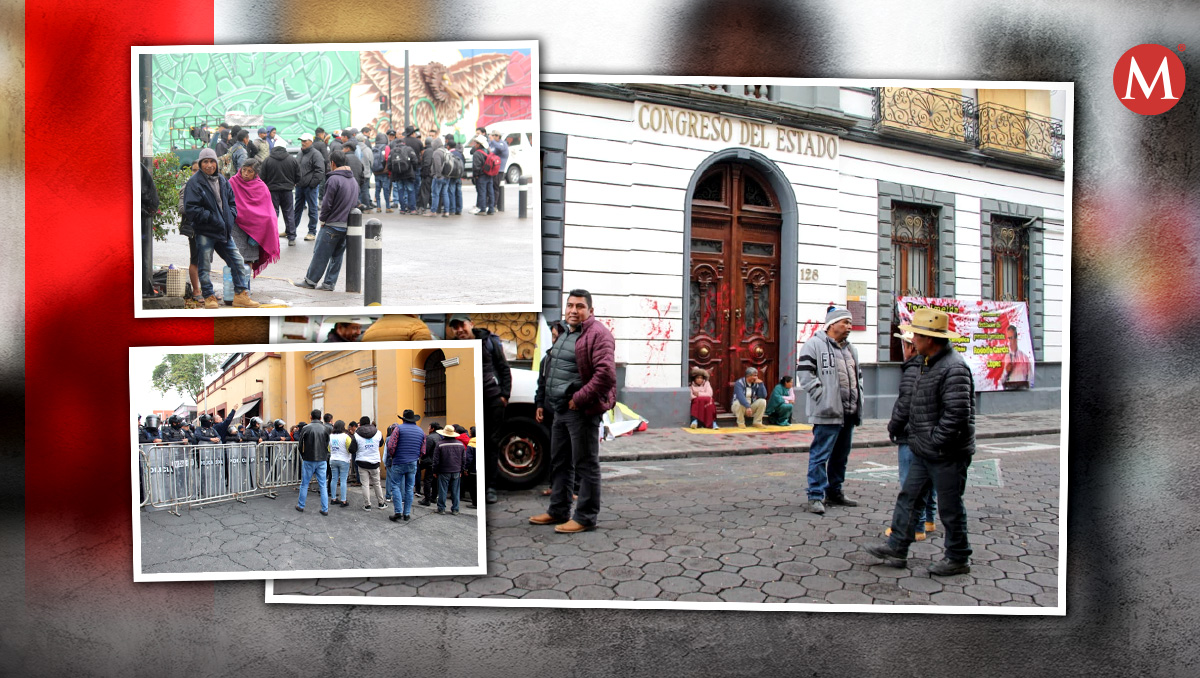 Pobladores de Coyomeapan se manifiestan en Puebla | Melanie Torres/Leslie Mora/ Alfredo Fernández