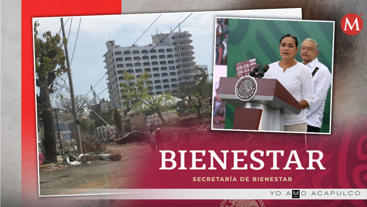 La secretaria del Bienestar detalló la entrega de apoyos a damnificados por 'Otis' | Fotos: Araceli López y Octavio Hoyos
