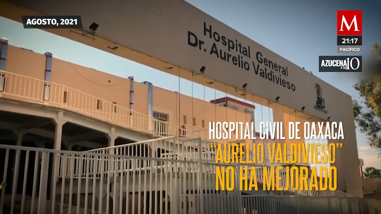 A dos años, el Hospital Civil de Oaxaca se encuentra en pésimas condiciones