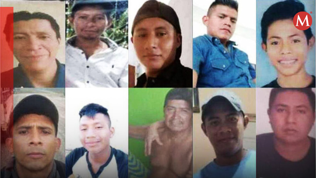 Ellos son los 10 guatemaltecos desaparecidos. (Diseño: Oscar Ávila)