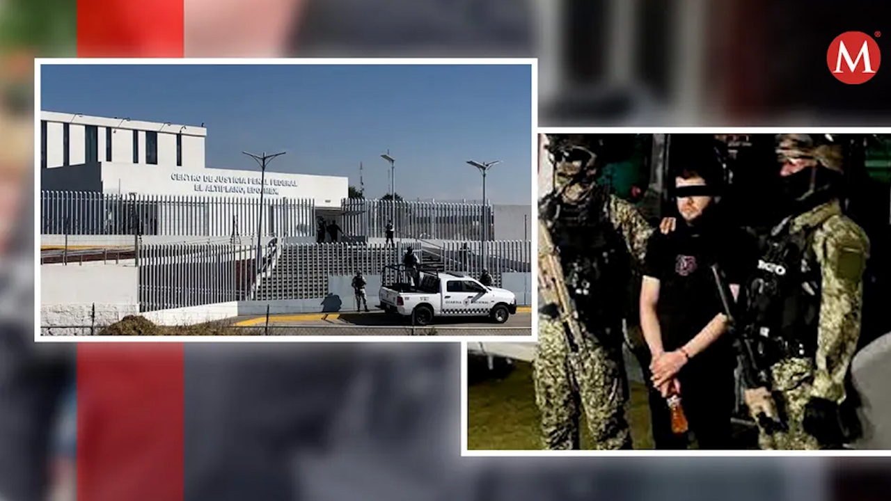Así fue el ingreso de 'El Nini' al penal de máxima seguridad del Altiplano