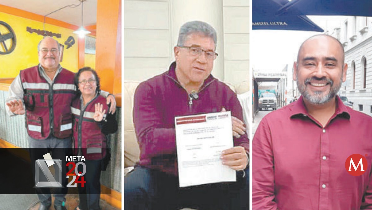 Juvenal Hernández y Armando Martínez buscan la candidatura de Morena.