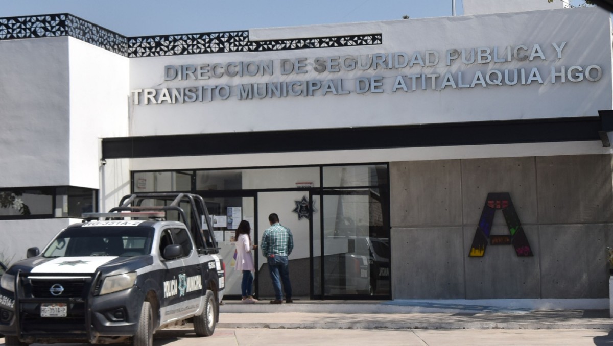 Policía de Atitalaquia está bajo mando coordinado. (Francisco Villeda)
