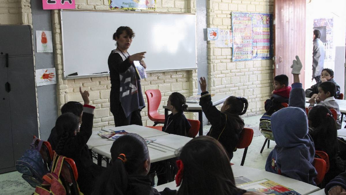 Una docente | (Cuartoscuro)