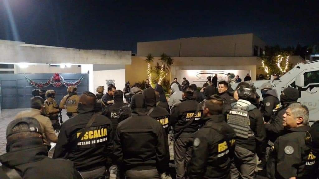 Elementos de la Fiscalía de Edomex realizan operativo en Toluca | Especial