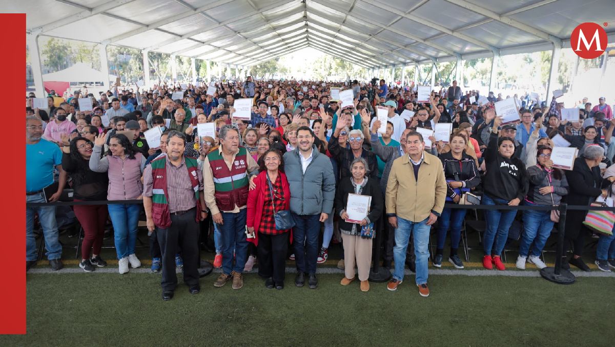 Martí Batres entrega apoyos del Programa Mejoramiento de Vivienda ...