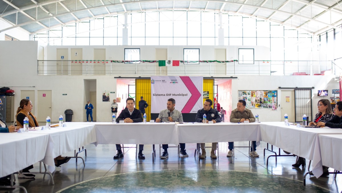 El anuncio se hizo en una mesa de trabajo con la Secretaría de Seguridad Pública y Protección Ciudadana. Foto: Especial