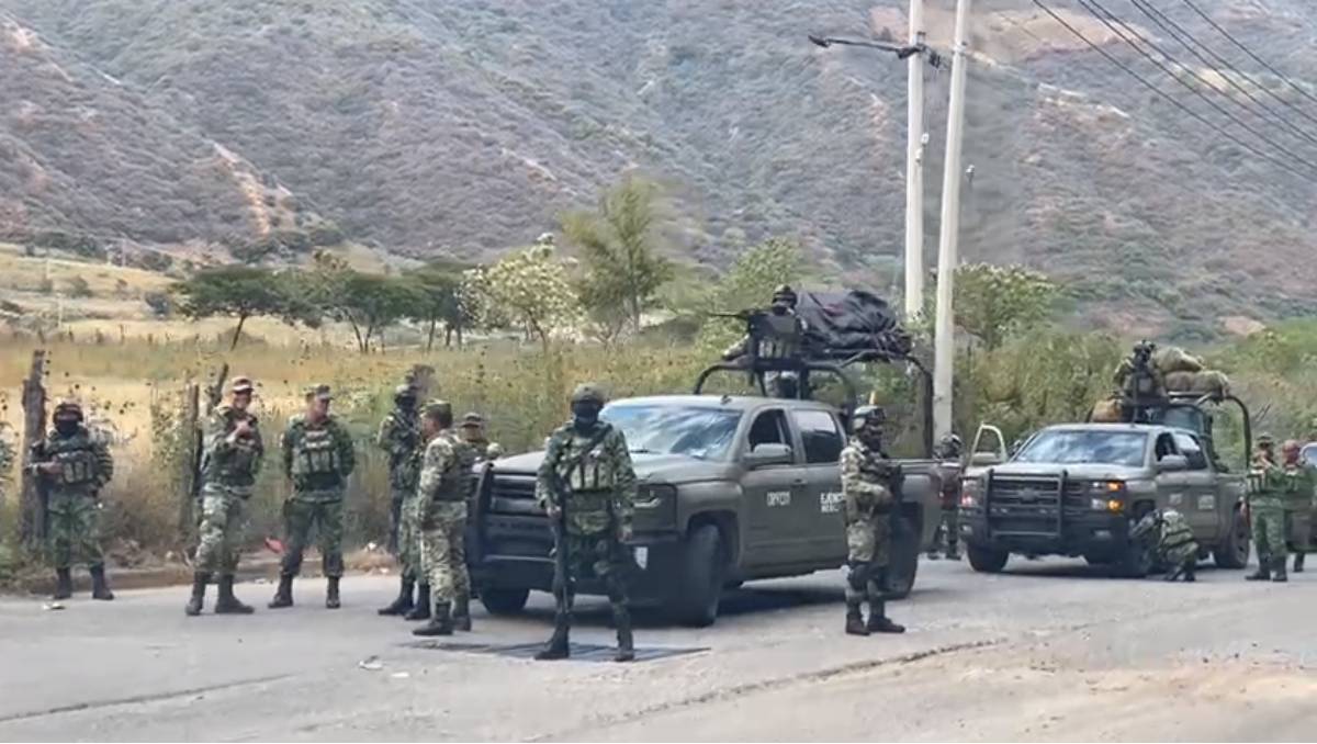 El Ejército mexicano reforzó la seguridad en el municipio Maravilla Tenejapa. | Especial