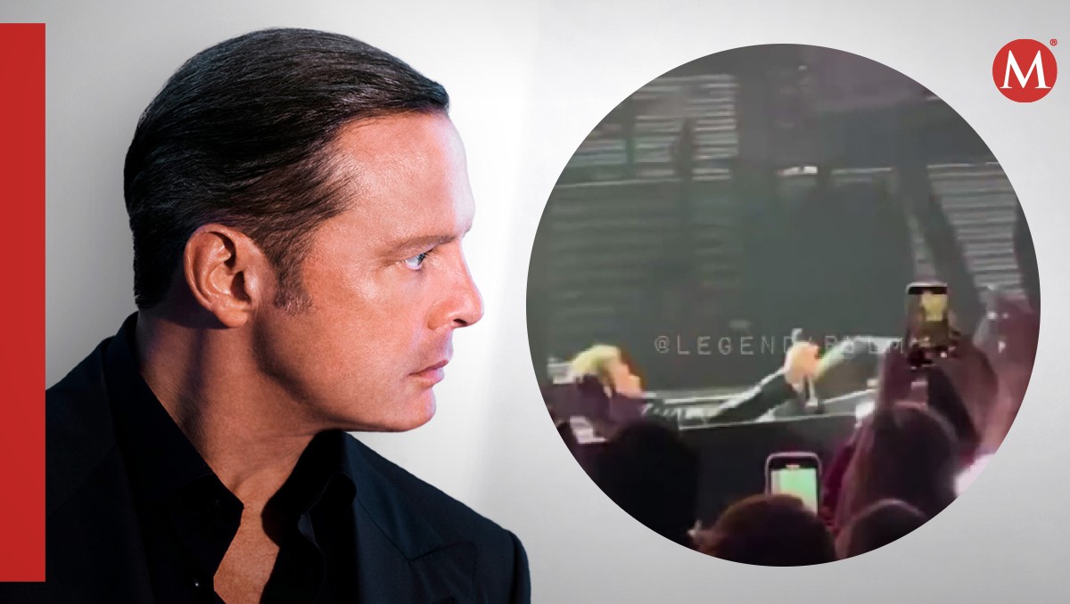 Luis Miguel se cae en concierto de la Ciudad de México: VIDEO