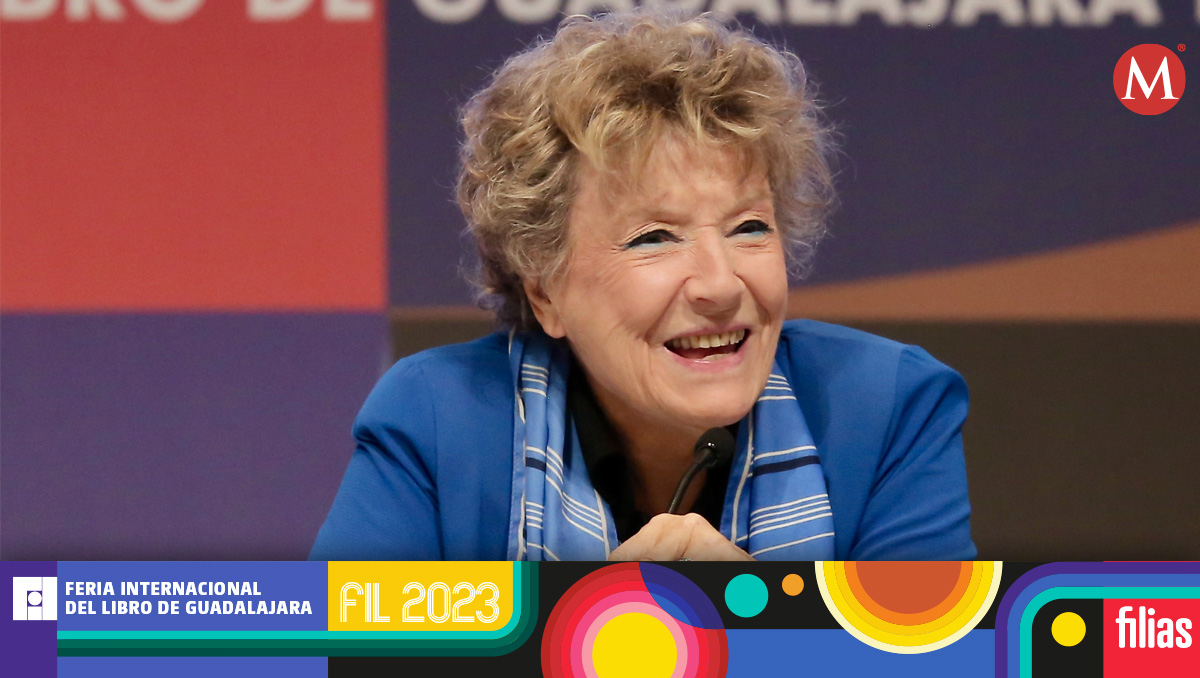 La escritora italiana Dacia Maraini en el Salón Literario. (Foto: Ariel Ojeda)