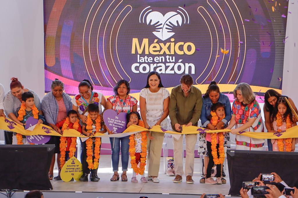 Inauguración del CRIT Montaña de Guerrero. (Especial)