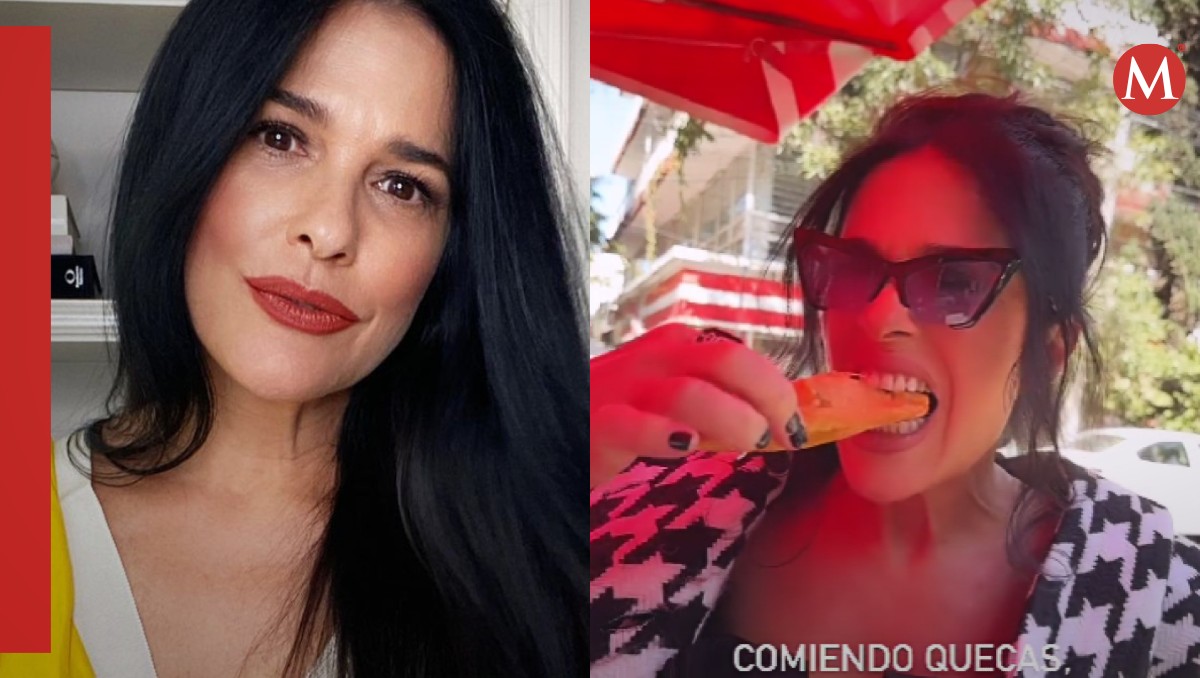 Martha Debayle comiendo en la calle | Instagram Martha Debayle