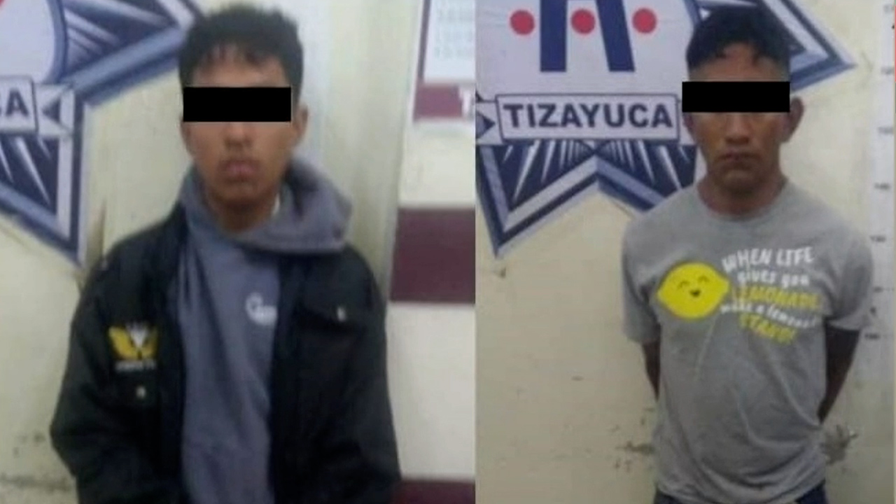 Por robo a tractocamión, detienen a tres personas en Hidalgo