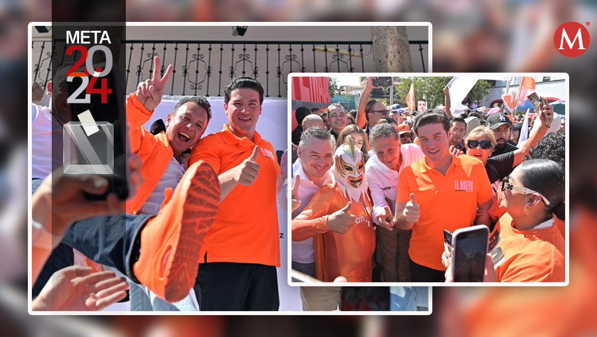 Samuel García continuó su gira de campaña en Jalisco. Foto: Especial
