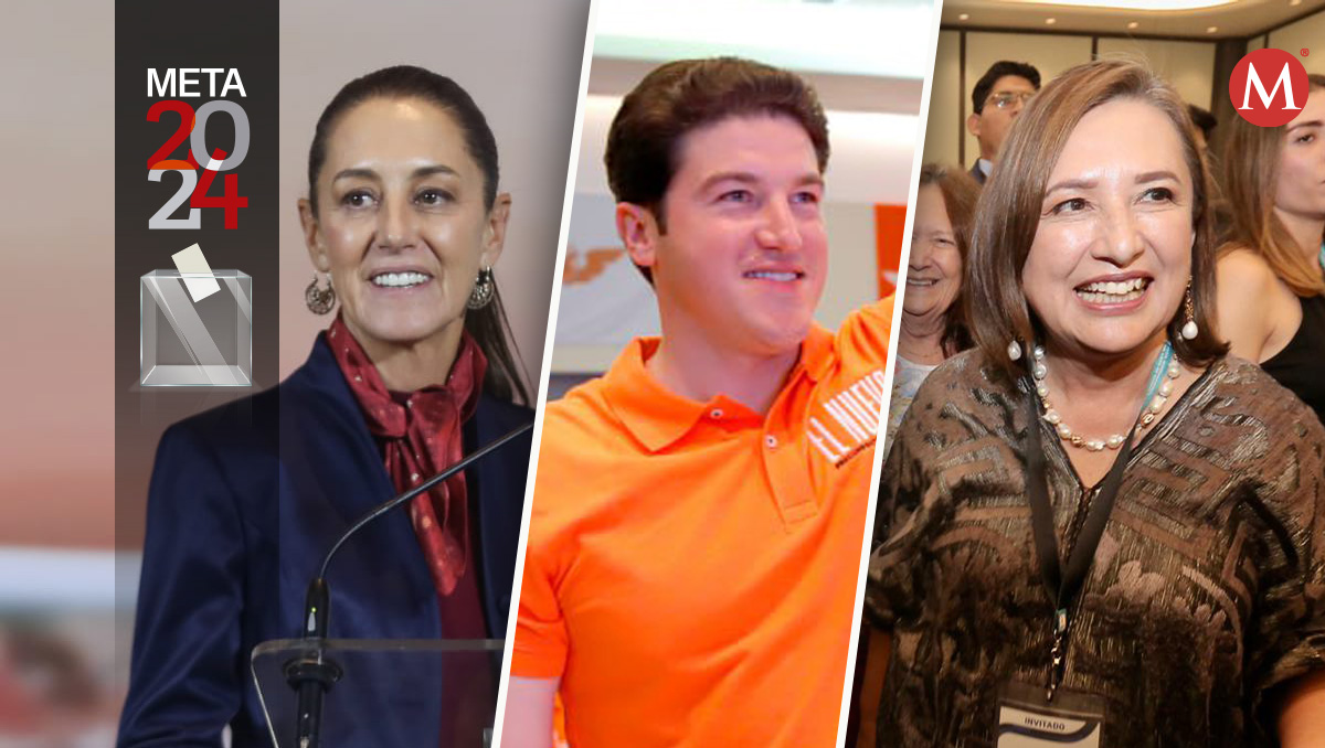 Sheinbaum, Xóchitl Gálvez y-Samuel García en-precampaña | EN-VIVO