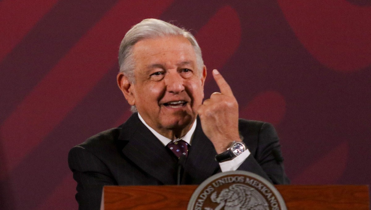 AMLO en su conferencia mañanera en Palacio Nacional | Cuartoscuro