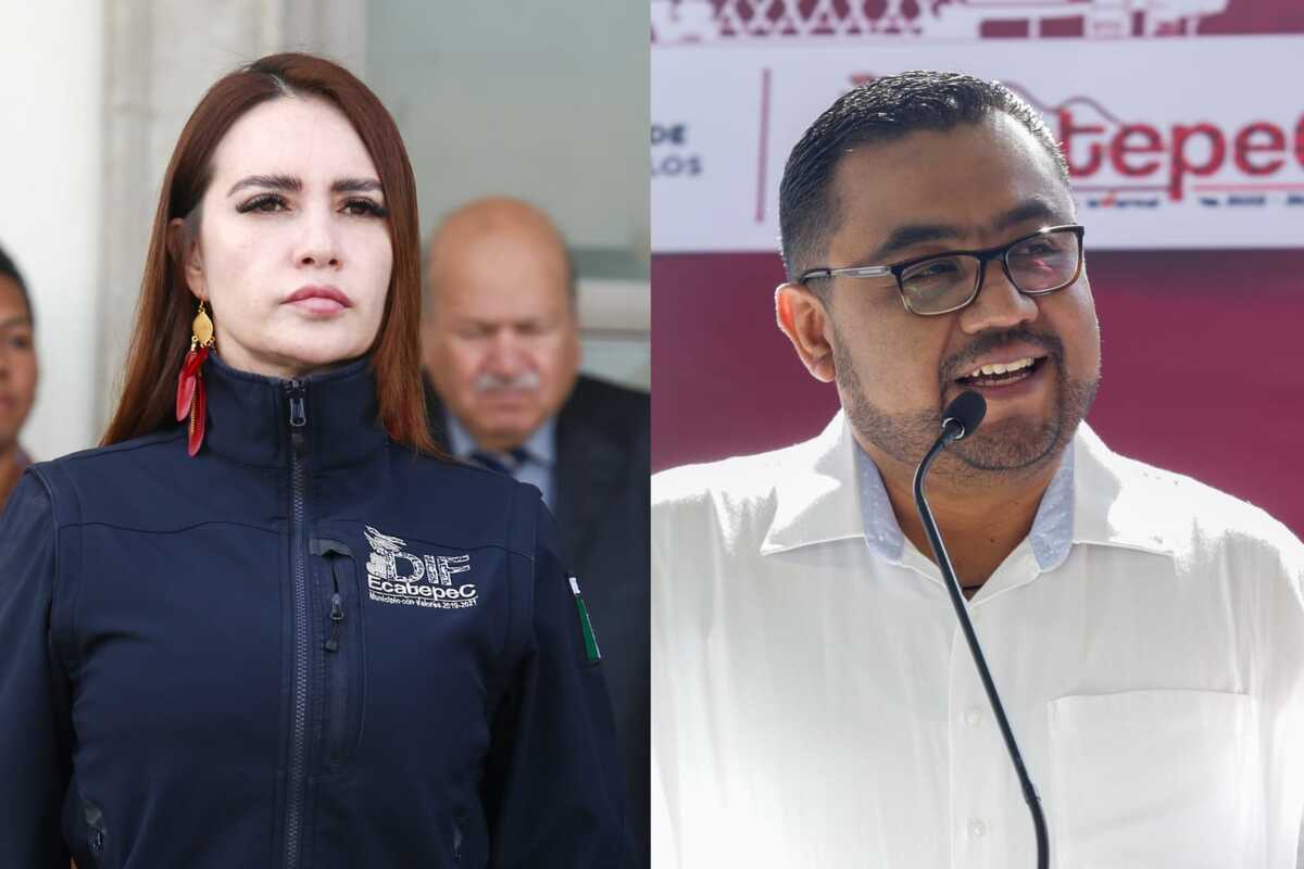 Esmeralda Vallejo Martínez y Ernesto Santillán Ramírez consejeros políticos de Morena en Ecatepec (Lauro Galicia)