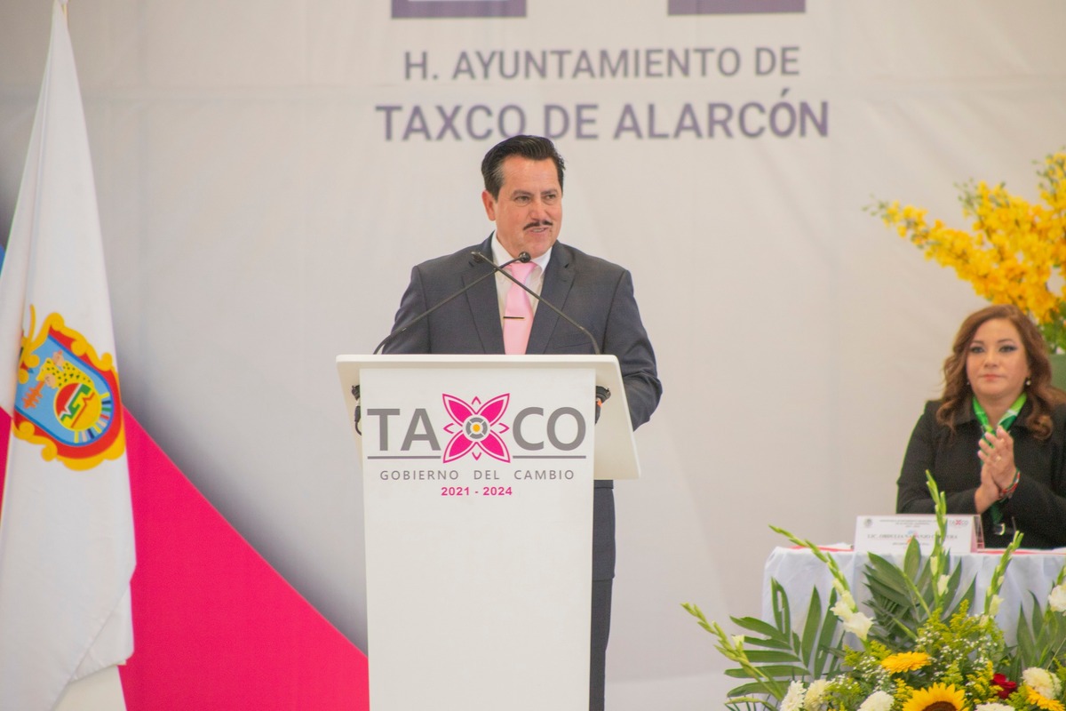 Mario Figueroa, presidente municipal de Taxco de Alarcón. | X @MarioFigueroaM