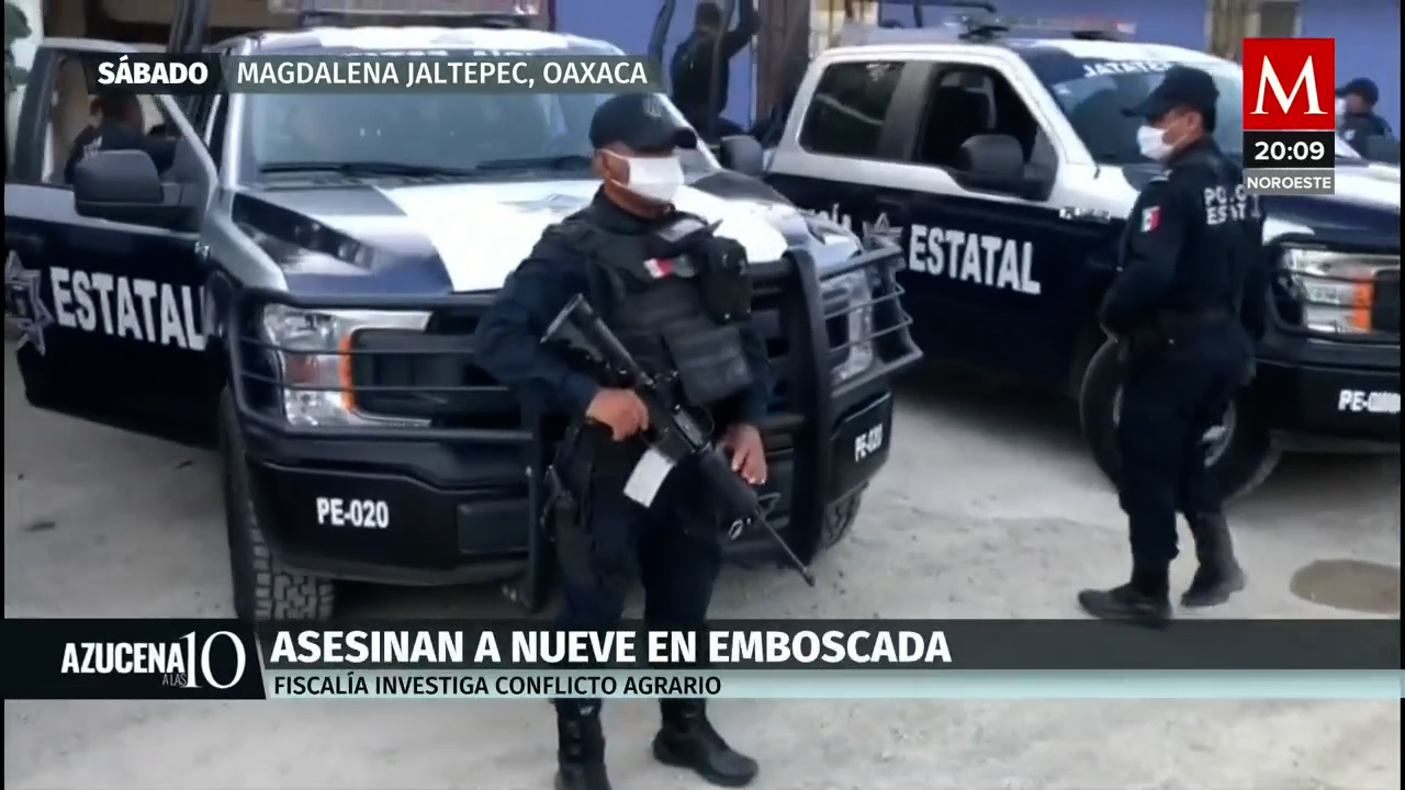 Nueve víctimas en emboscada por conflicto agrario de 25 Años en la Mixteca Alta, Oaxaca