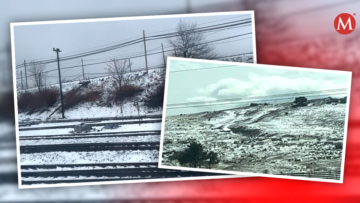 Se registra heladas, aguanieve, lluvias y precipitaciones en 15 municipios de Chihuahua por frente frío 12. | Especial
